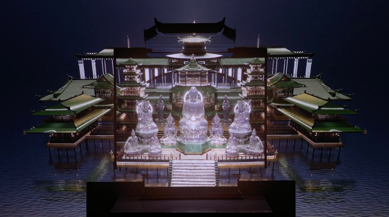 Vidda×广州美院，激光投影再现传统造像文化-视听圈