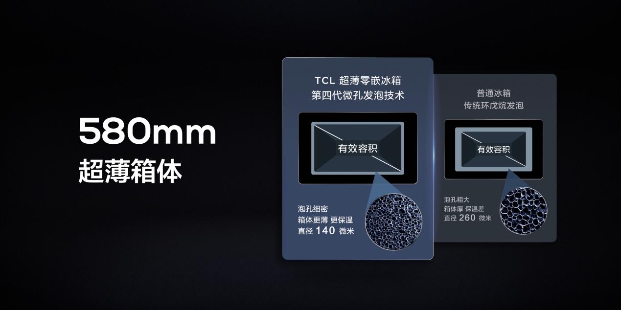 TCL发布超薄零嵌冰箱T9,无缝嵌入真薄嵌-视听圈