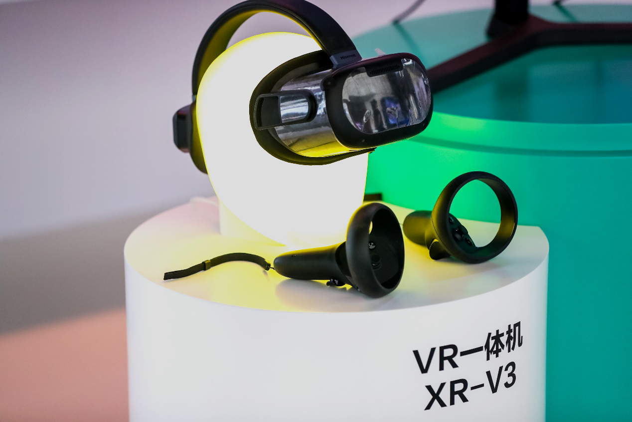 海信视像自研VR一体机亮相XRIC元宇宙数字展-视听圈