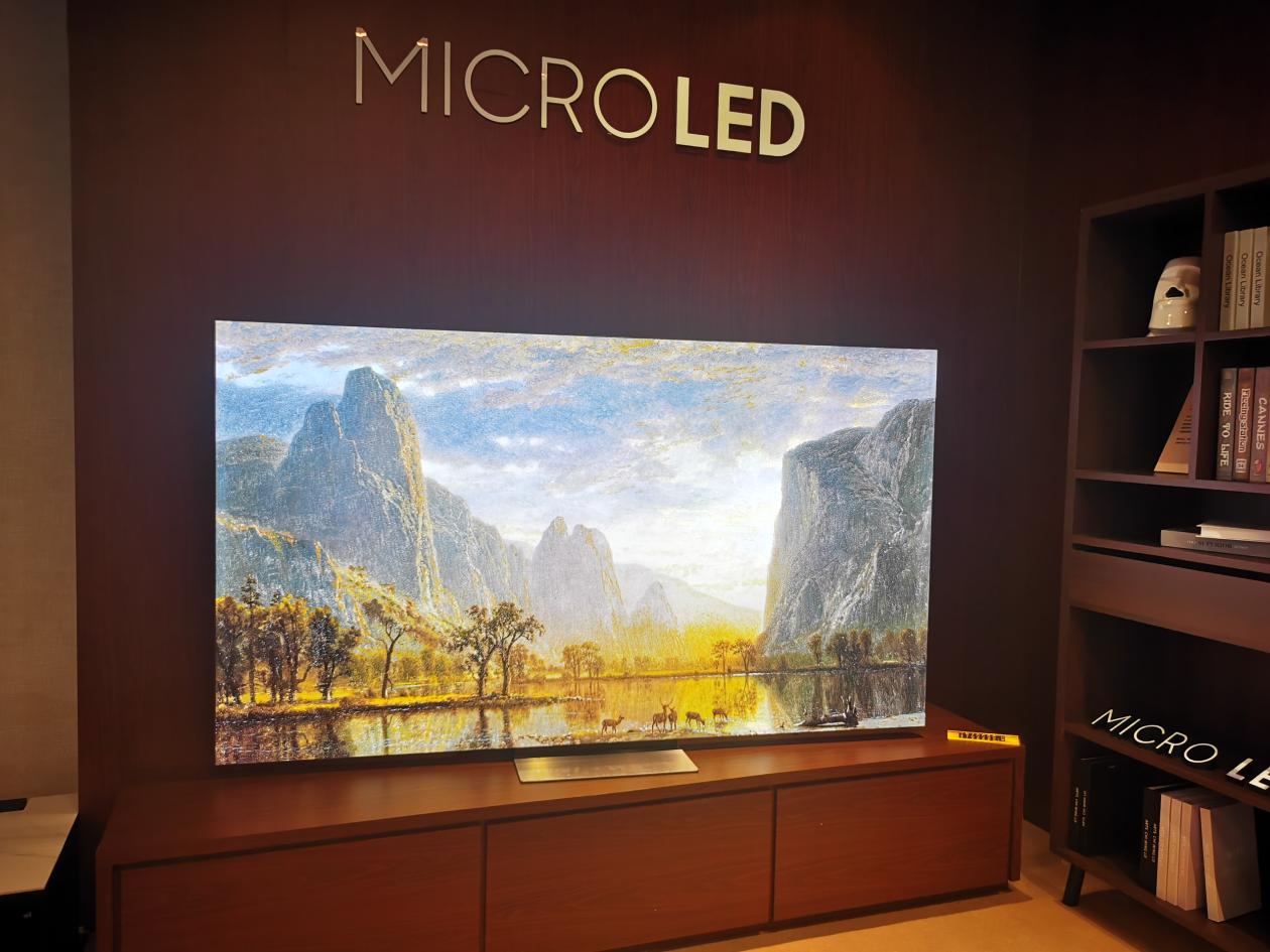 定价75万!全球首台89英寸Micro LED电视被“卖”出后的意义何在?-视听圈