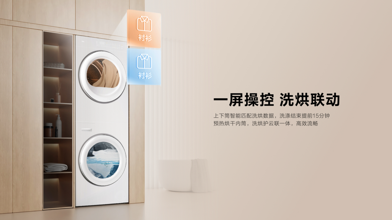 拥抱前沿科技,让生活更美好,TCL双子舱洗烘护集成机T10正式发布-视听圈
