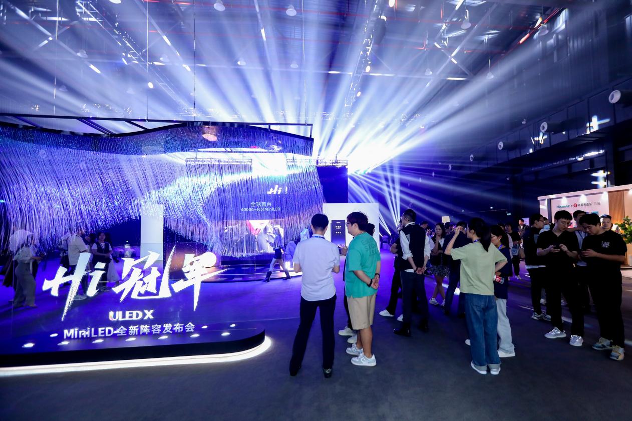4万分区、10000尼特 海信UX捅破MiniLED电视画质天花板-视听圈
