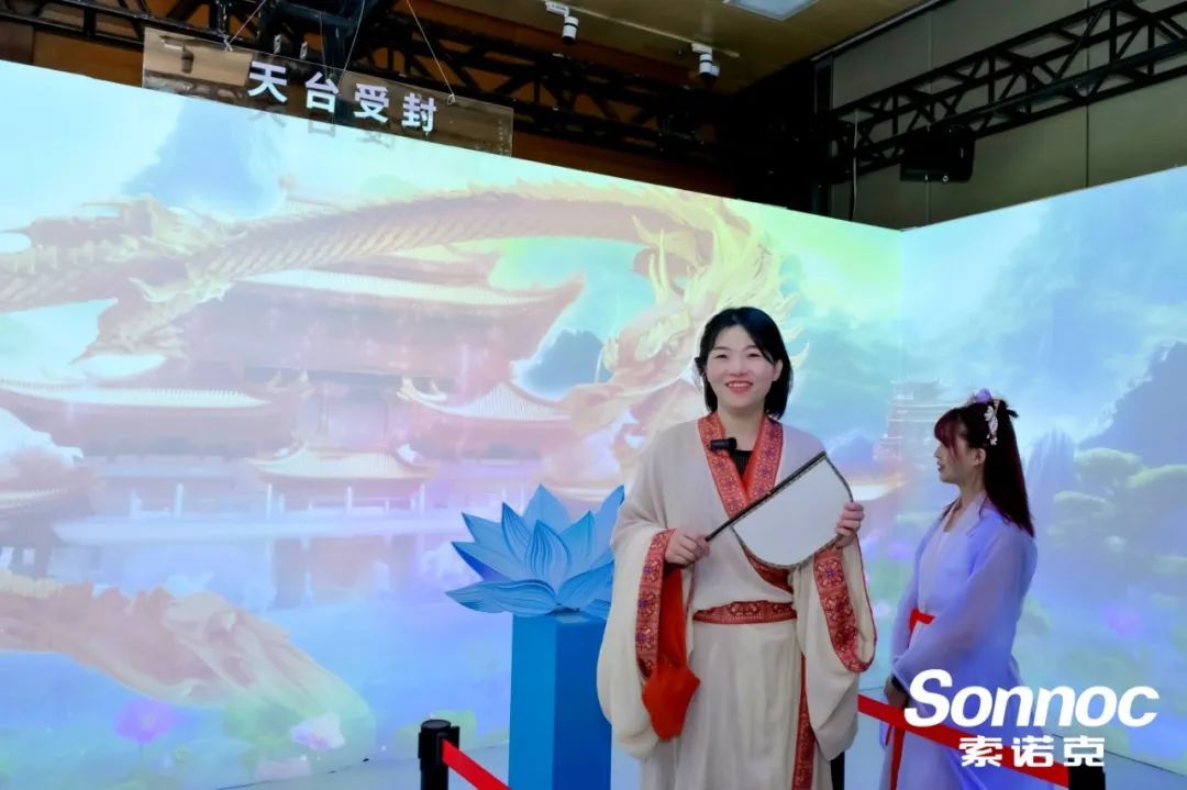 索诺克投影“飞身化龙”展成焦点,InfoComm现场沉浸式体验中华文化新魅力-视听圈