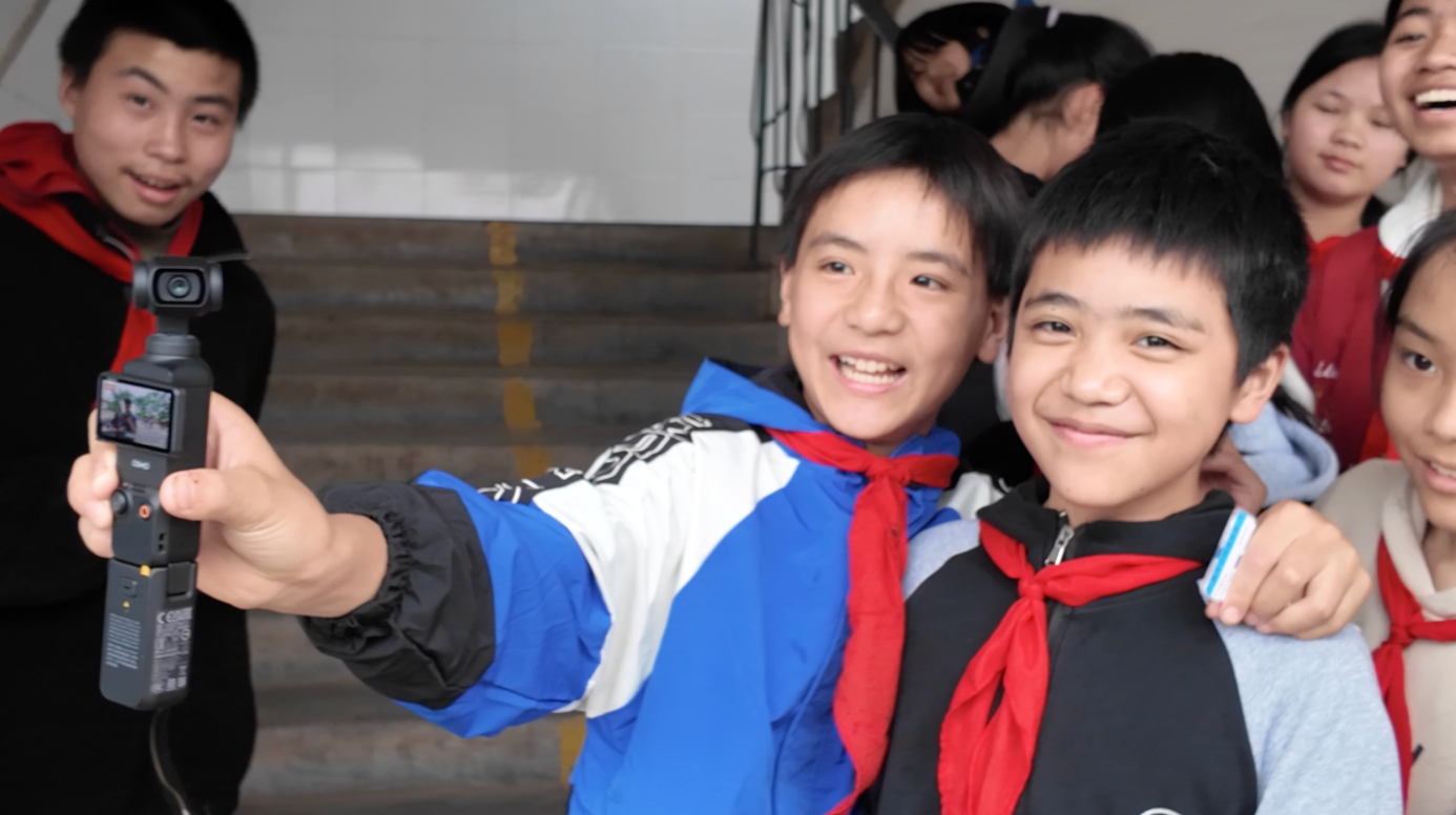 极米公益电影院第20站:走进隆昌市乡村小学-视听圈