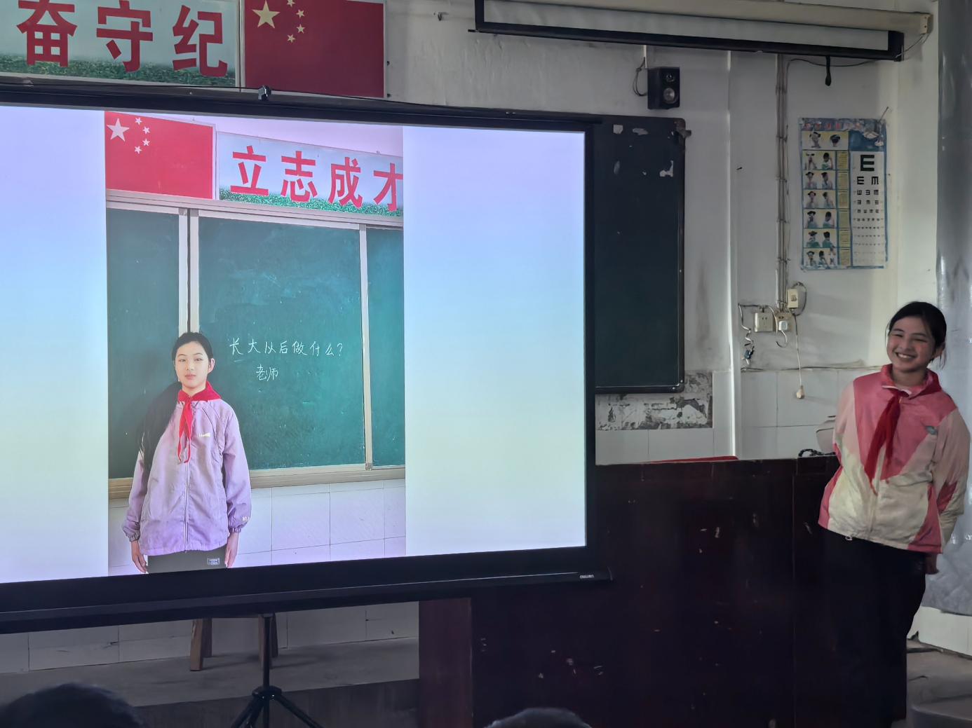 极米公益电影院第20站:走进隆昌市乡村小学-视听圈