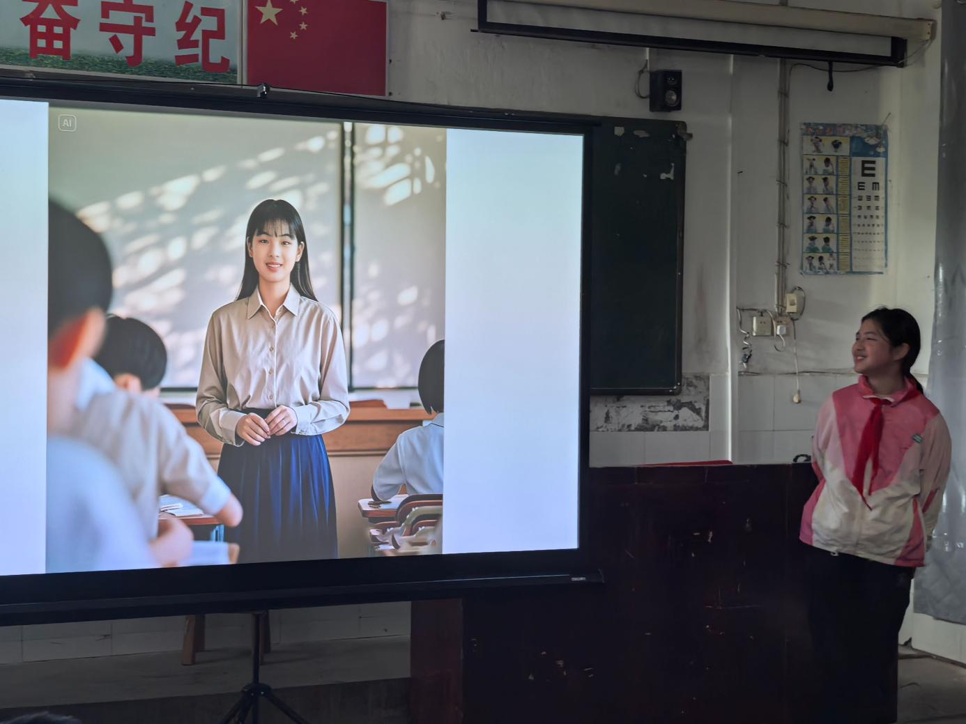 极米公益电影院第20站:走进隆昌市乡村小学-视听圈