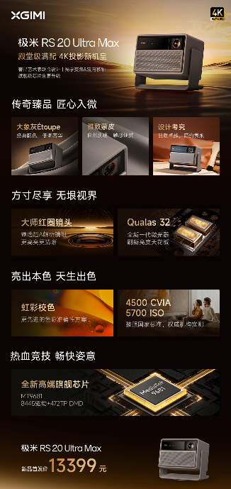 极米RS 20系列:用无损4K与沉浸式游戏体验开启家庭娱乐新纪元-视听圈