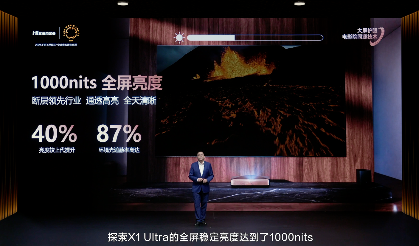 同光·同声·同感!海信激光电视探索X1用三张王牌复刻IMAX影院“墙”体验-视听圈