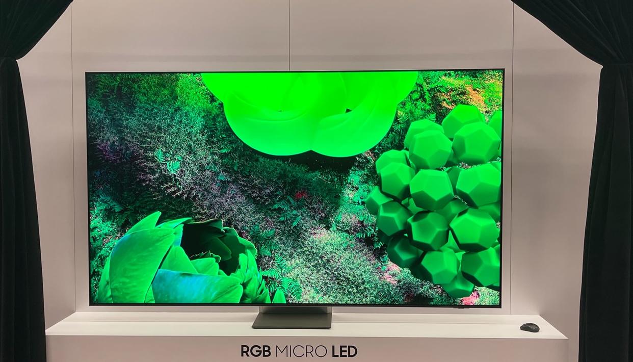 三星又将“上马”百寸巨幕,这一次是RGB Micro LED电视-视听圈