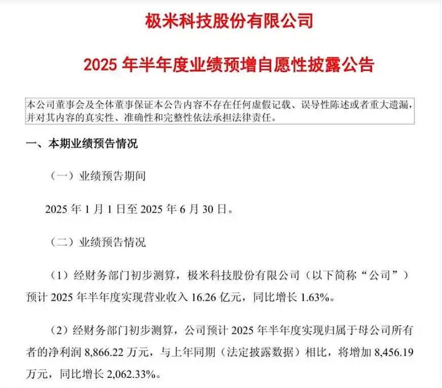 极米财报1