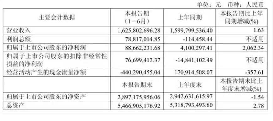 极米半年报1