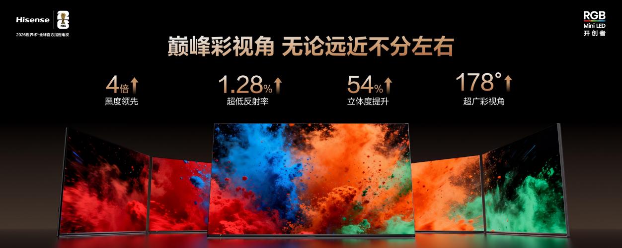 一年“三更”RGB-Mini LED,海信提前发布2026款跨代影游机皇-视听圈