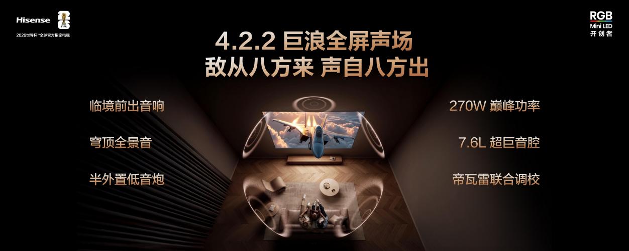 一年“三更”RGB-Mini LED,海信提前发布2026款跨代影游机皇-视听圈