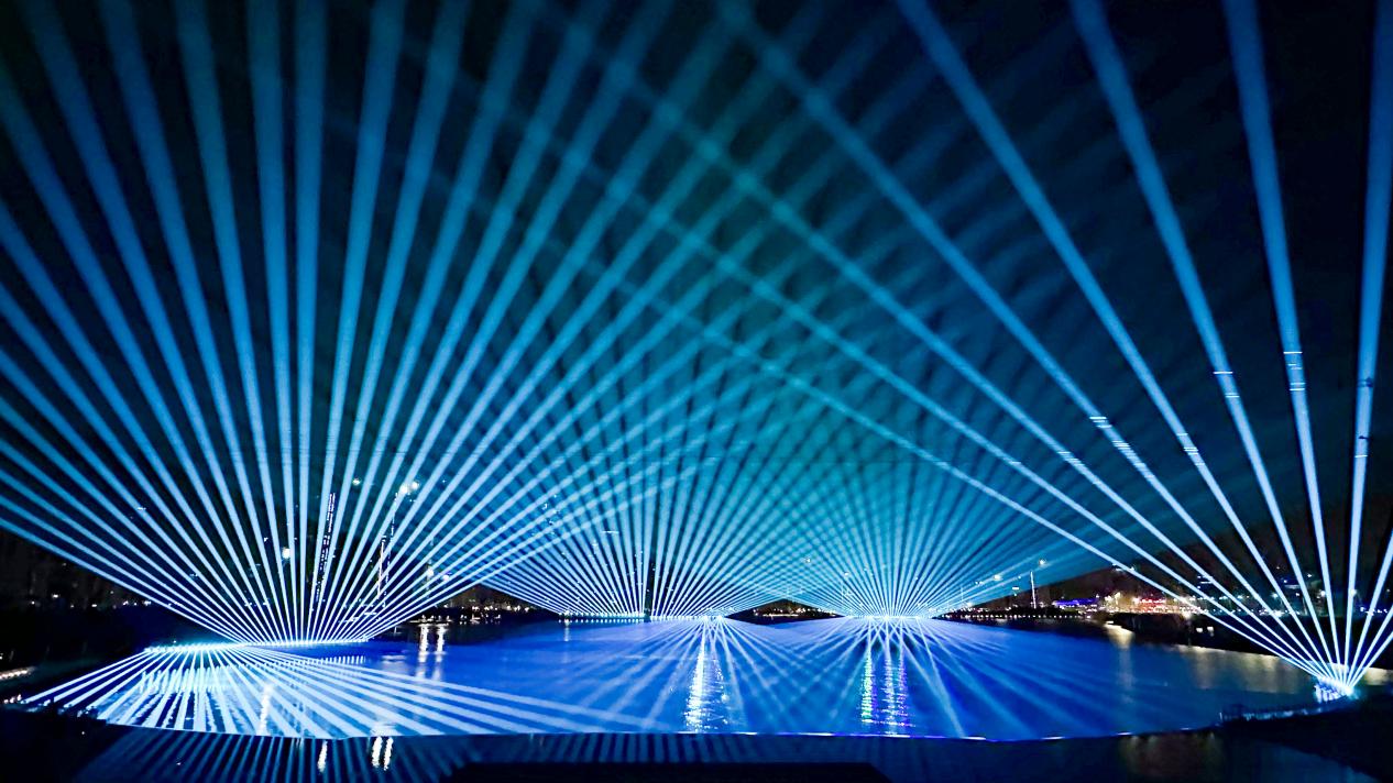 光峰科技:全球首发的高功率全彩激光探照灯亮相全运会闭幕式-视听圈