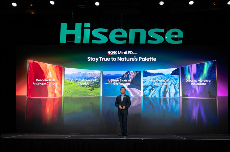 海信CES发布全新一代RGB-Mini LED,全球首创玲珑4芯真彩背光-视听圈