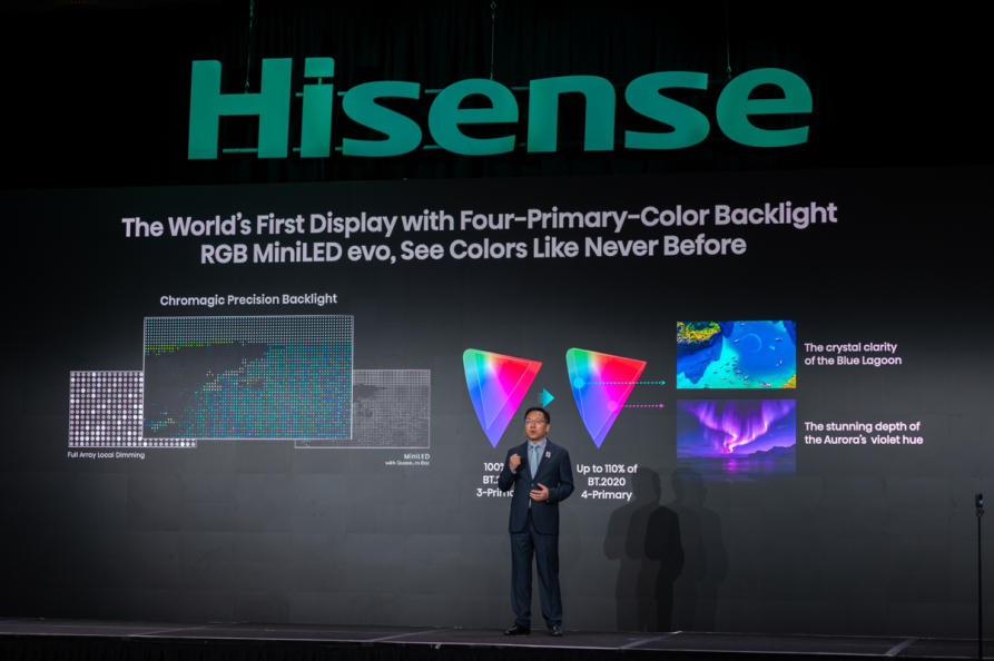 代际跨越!行业首款4芯真彩背光电视来了,定义RGB-Mini LED新标杆-视听圈