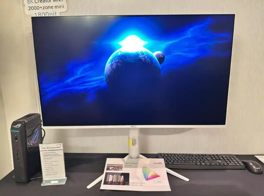 全球首款36.5英寸8K Mini LED登场，“出品方”又是它？-视听圈