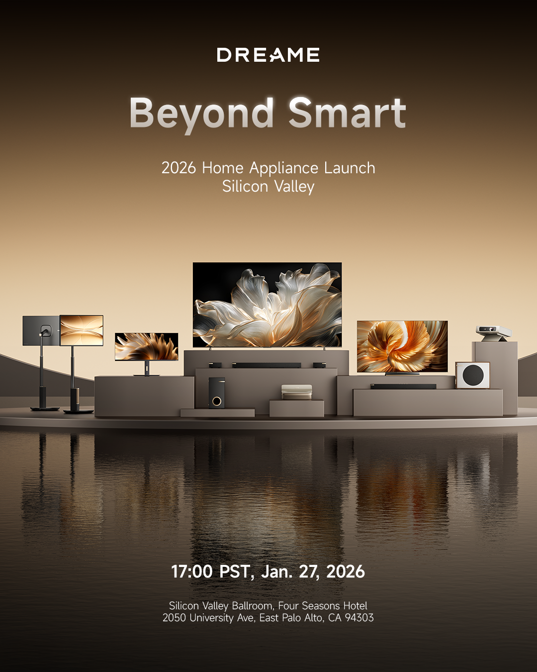 “出海”再提速，追觅电视将携V3000和S100两款高端电视登陆硅谷-视听圈