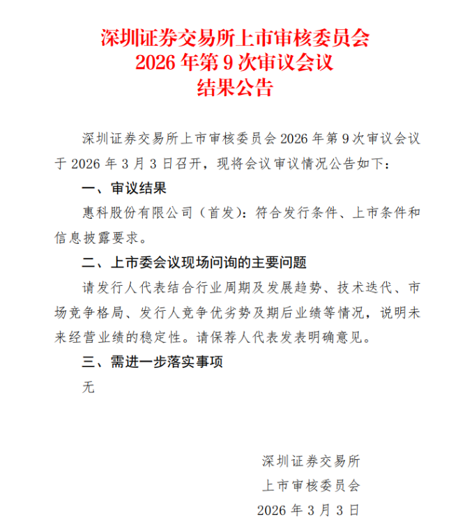 过关！惠科股份IPO正式过会，这意味着什么？-视听圈