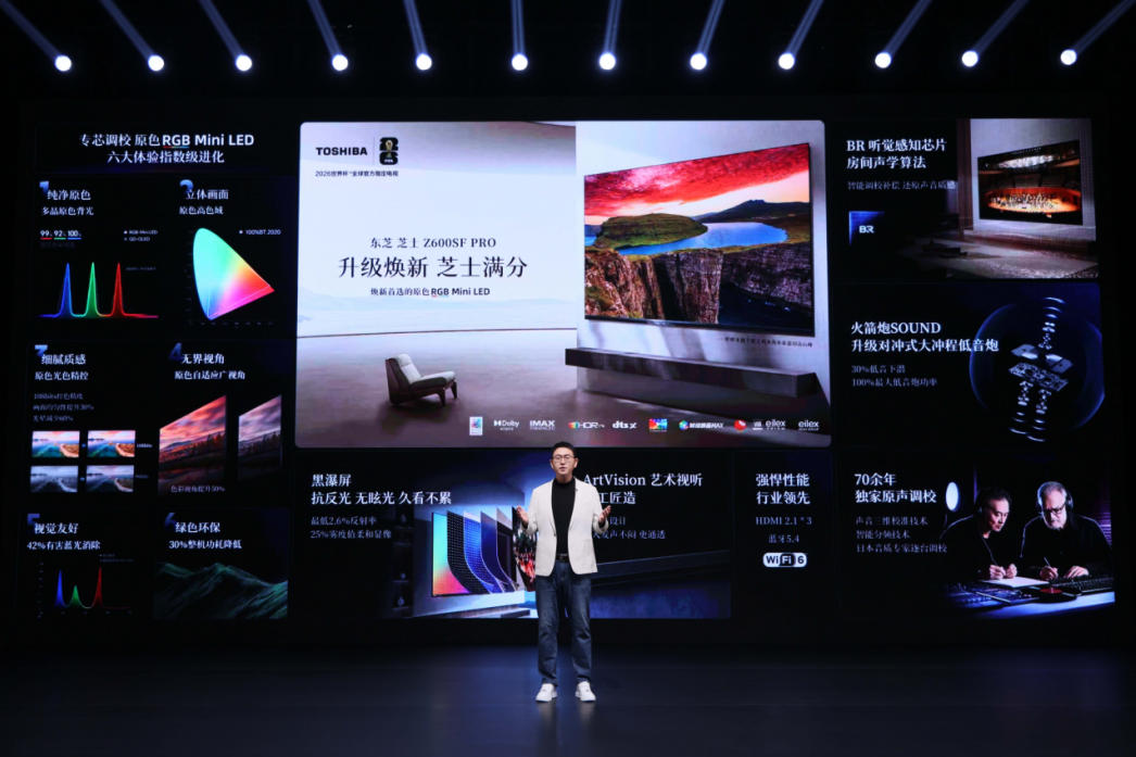 从“秀肌肉”到“全覆盖”:东芝原色RGB Mini LED全矩阵出击,打响高端电视争夺战-视听圈