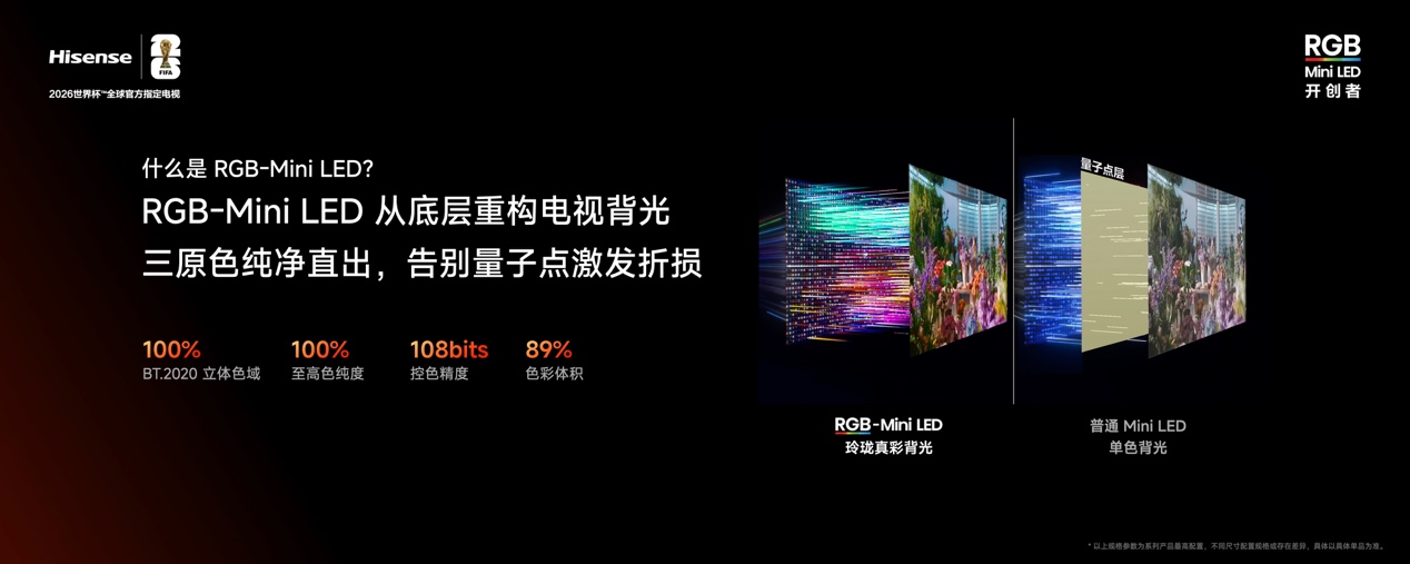 RGB-Mini LED电视普及风暴，海信正式发布小墨E5S Pro-视听圈