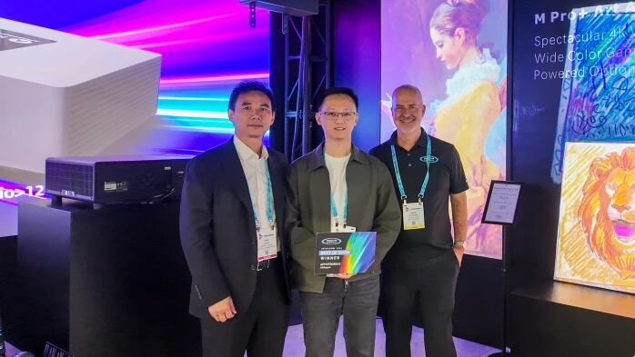 光峰专显亮相InfoComm 2026，AIMapper斩获最佳展品奖-视听圈