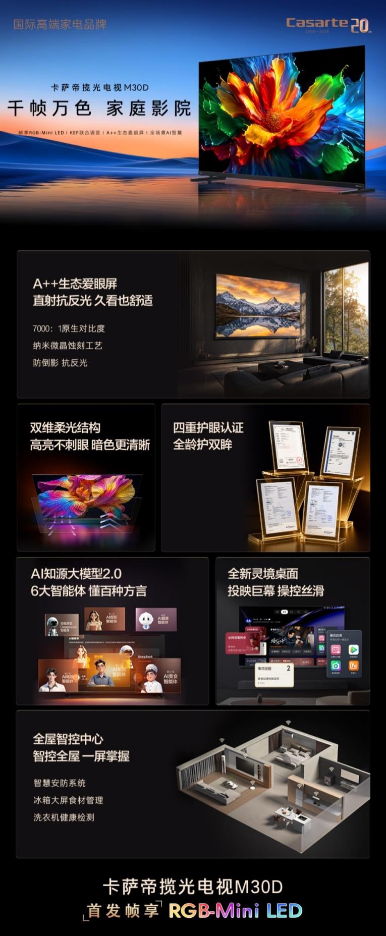 RGB-MiniLED电视又来一个“巨头”：这一次是全链无短板-视听圈